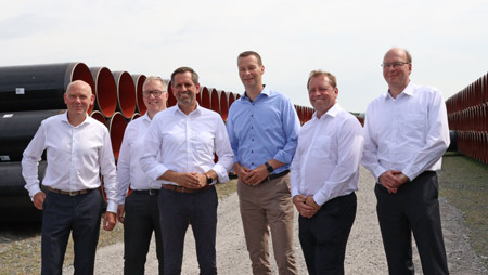 Teaserbild zur Meldung: Official Start of construction WAL – Wilhelmshaven